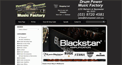 Desktop Screenshot of drumpower.com.au